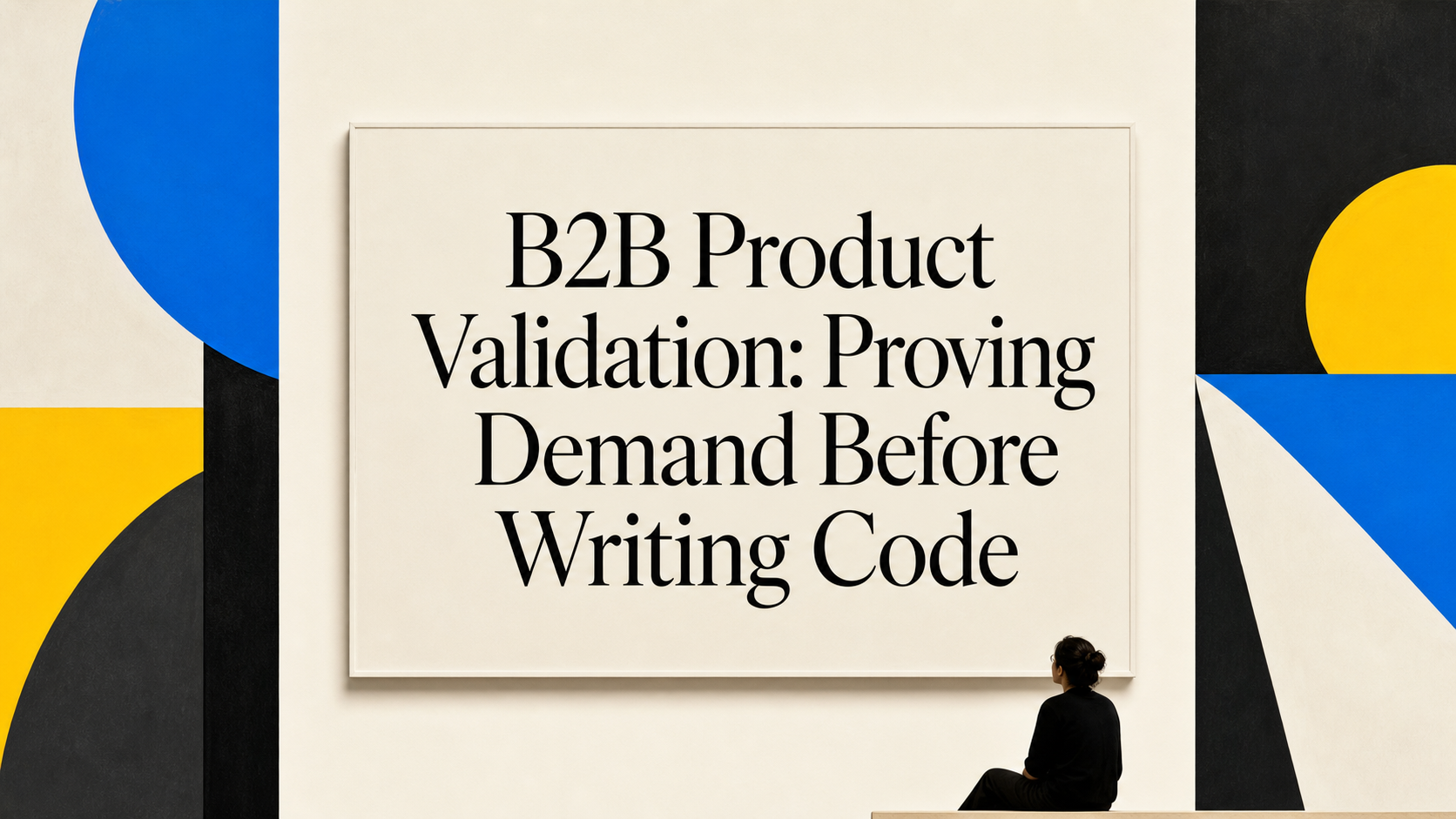 B2B Product Validation: Proving Demand Before Writing Code