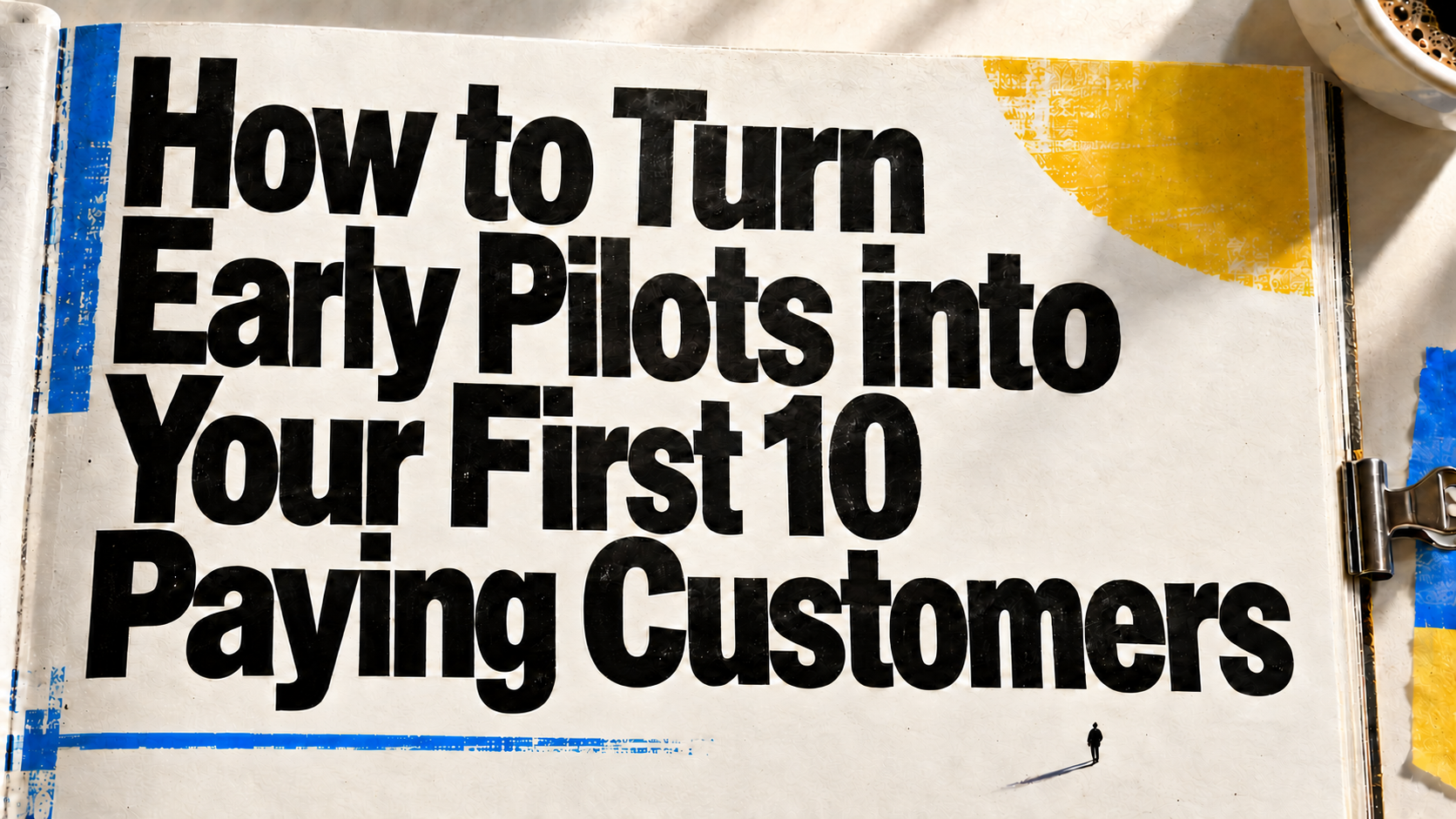 How to Turn Early Pilots into Your First 10 Paying Customers