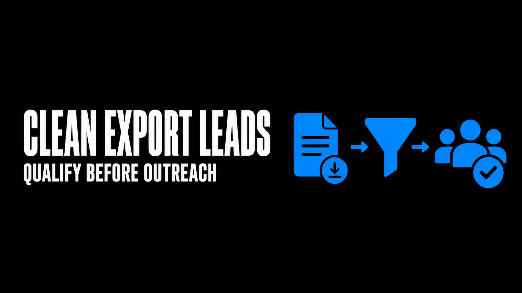 Crunchbase Export Leads: How to Clean the List Before Outreach