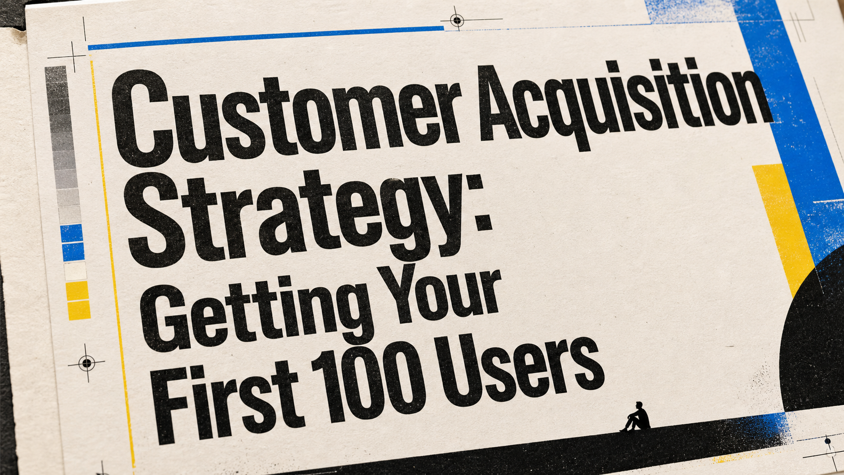 Customer Acquisition Strategy: Getting Your First 100 Users