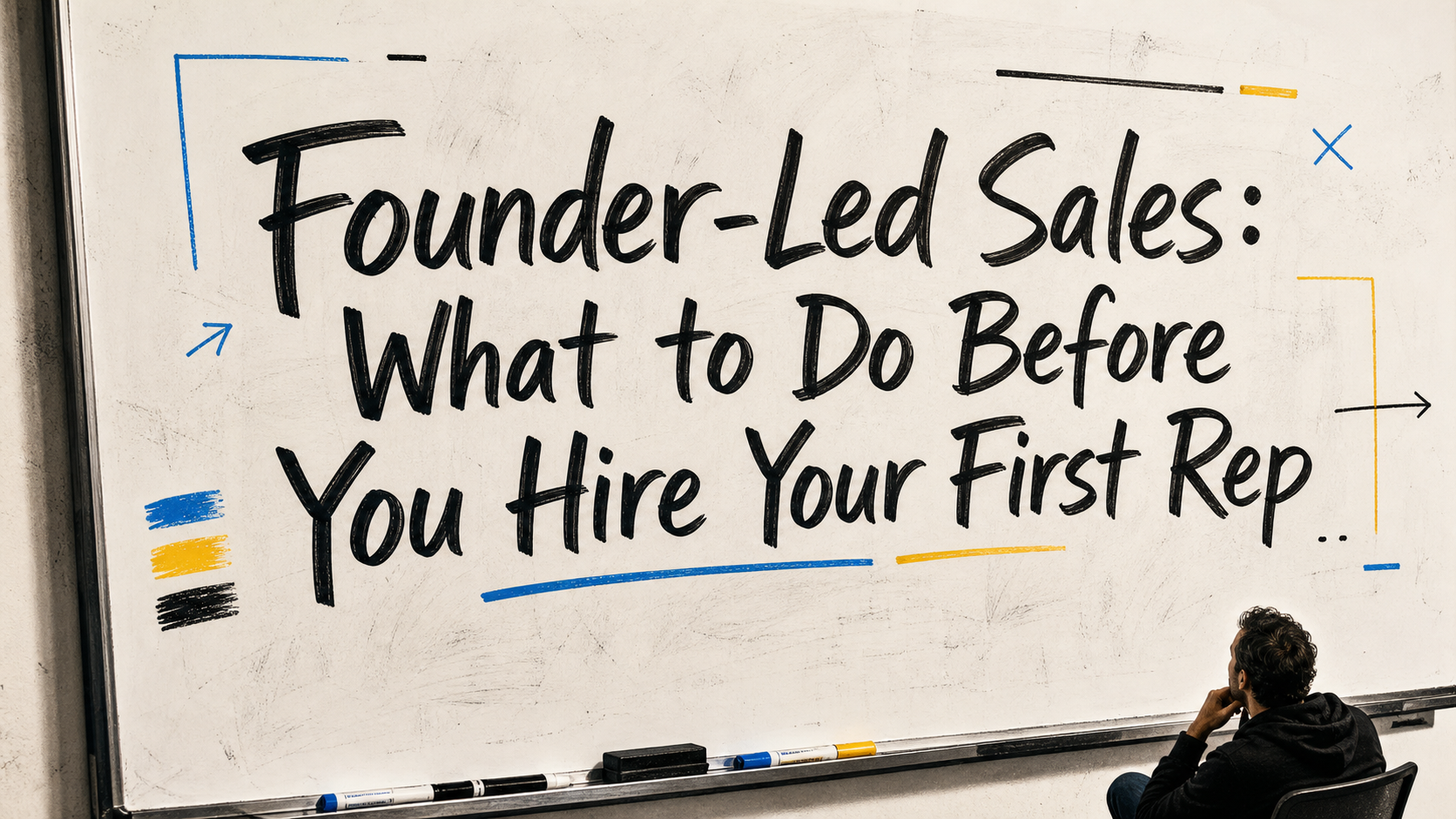 Founder-Led Sales: What to Do Before You Hire Your First Rep