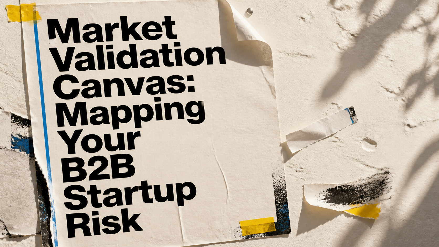 Market Validation Canvas: Mapping Your B2B Startup Risk