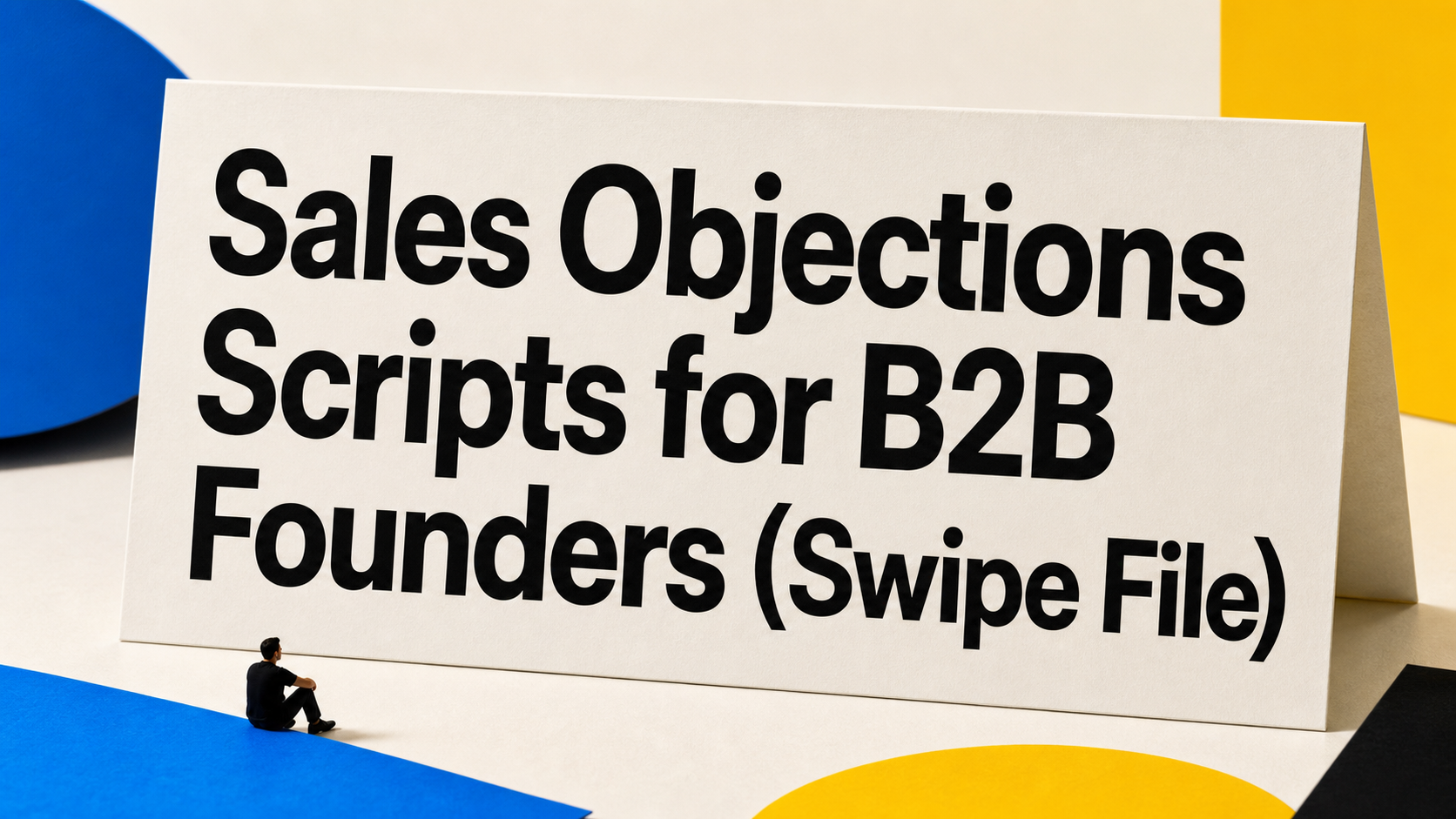Sales Objections Scripts for B2B Founders (Swipe File)