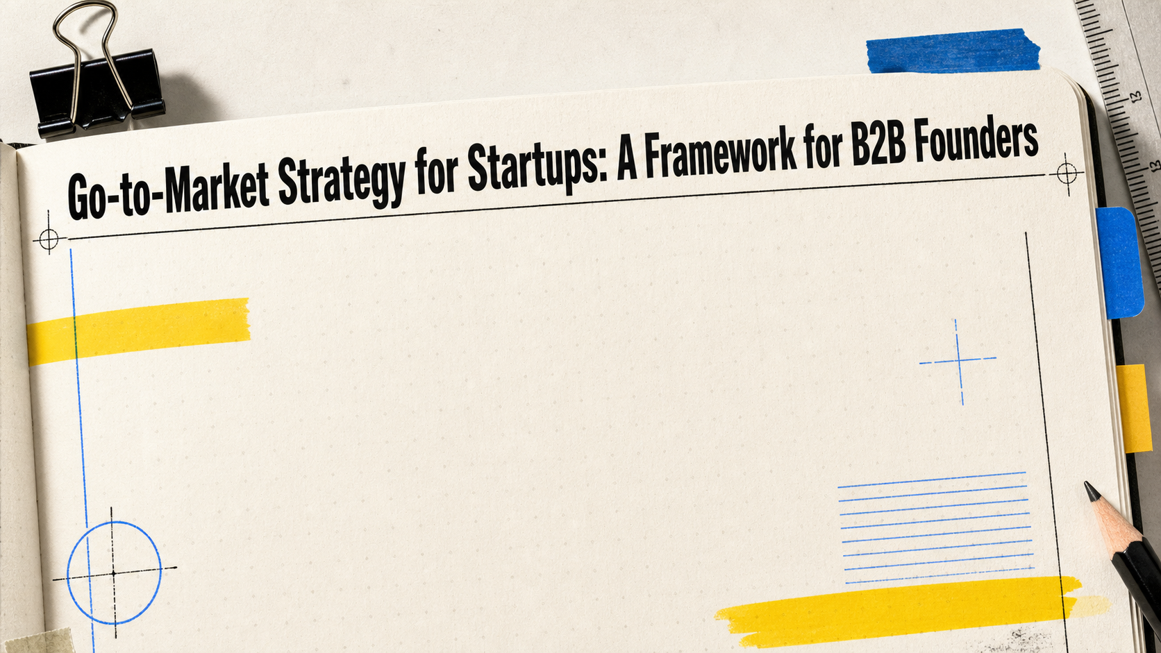 Go-to-Market Strategy for Startups: A Framework for B2B Founders