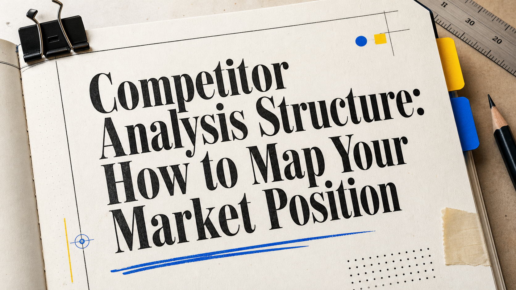 Competitor Analysis Structure: How to Map Your Market Position