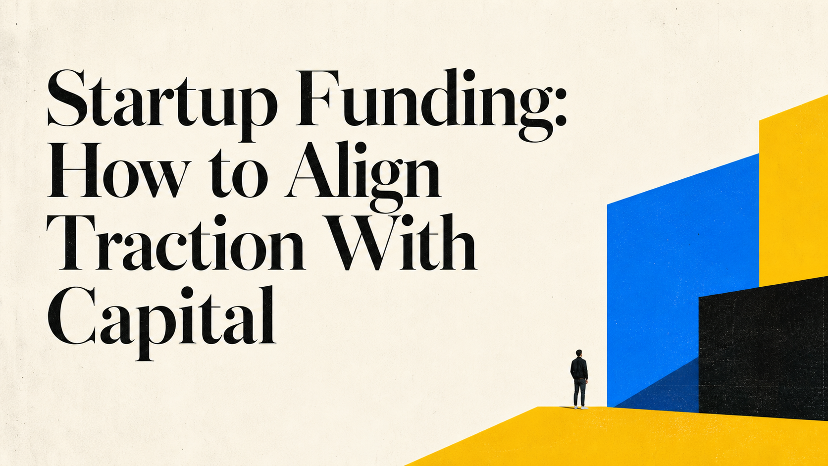 Startup Funding: How to Align Traction With Capital