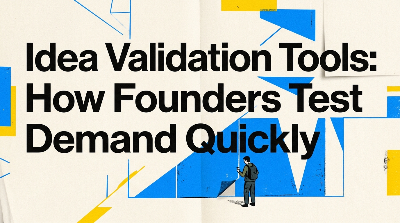 Idea Validation Tools: How Founders Test Demand Quickly