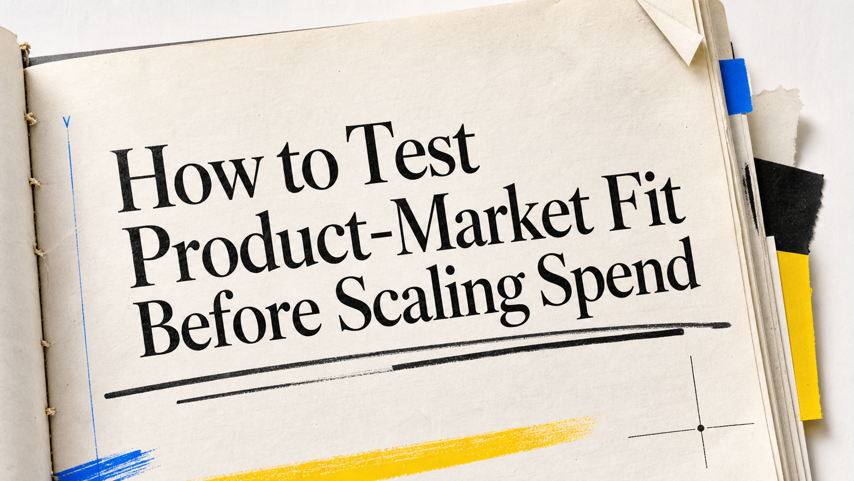 How to Test Product-Market Fit Before Scaling Spend