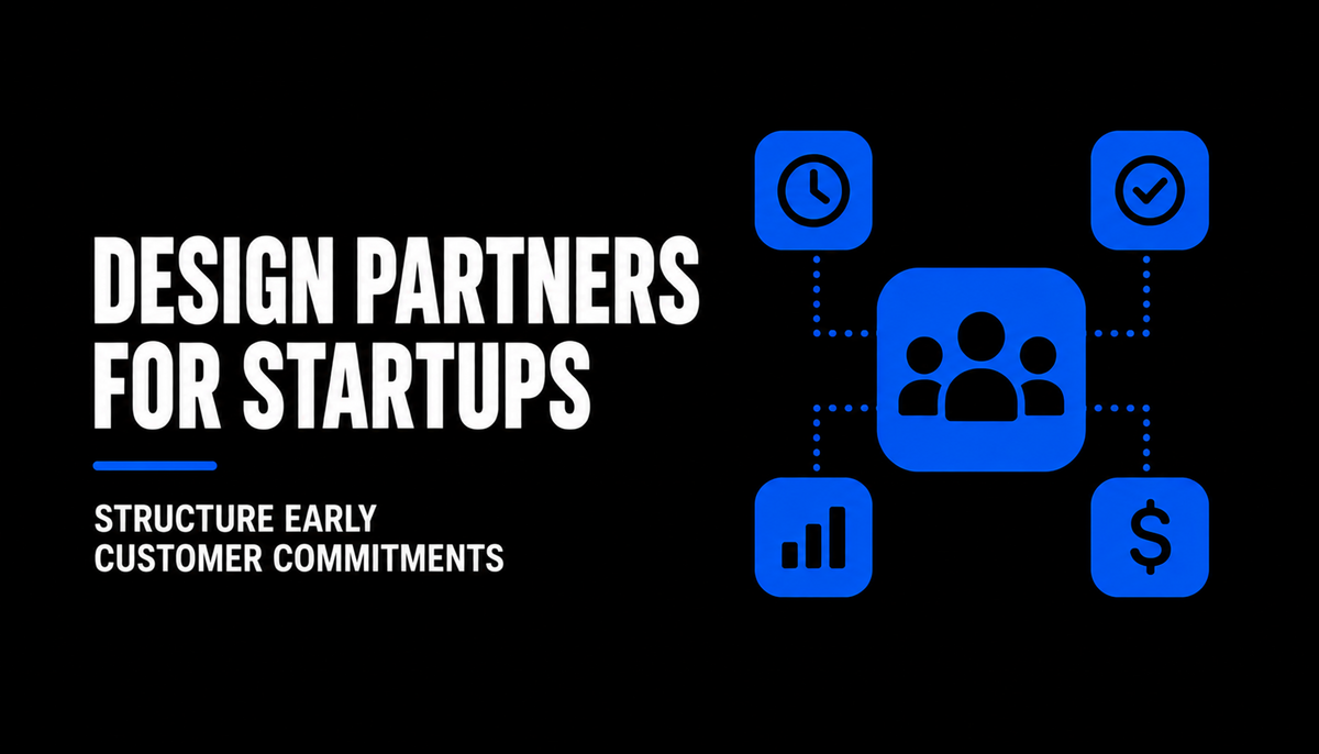 Design Partners for Startups: How to Structure Early Customer Commitments