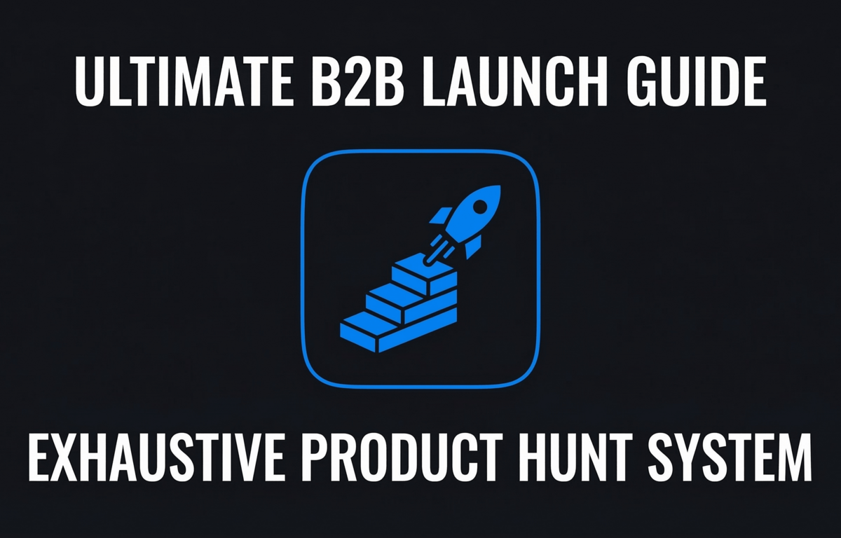The Ultimate B2B Product Hunt Launch Guide (2026)
