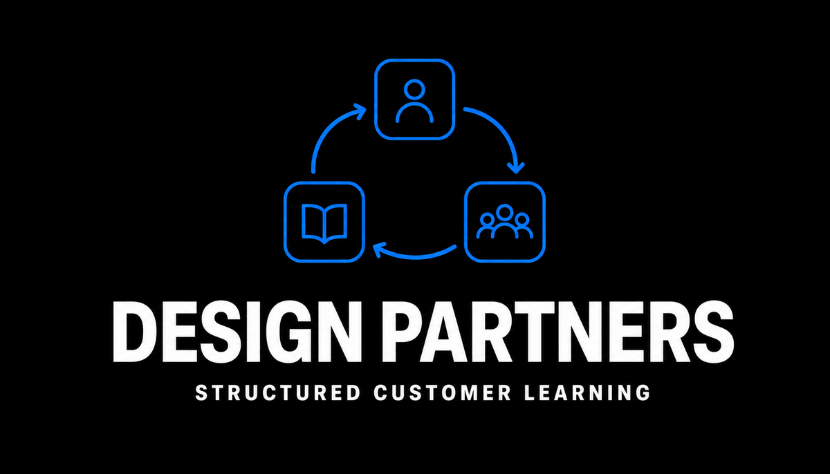 Design Partner Program: How Founders Structure Early Customer Learning