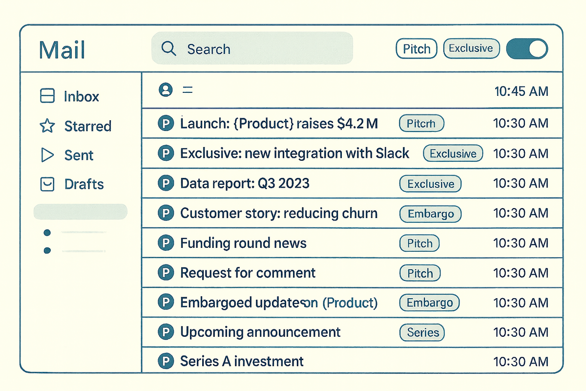 PR for startups: outreach templates and a simple press plan