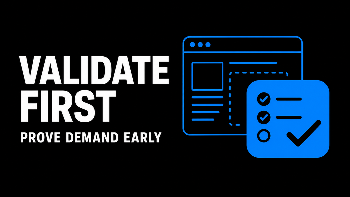How to Validate a Product Idea Without Building the Full Product