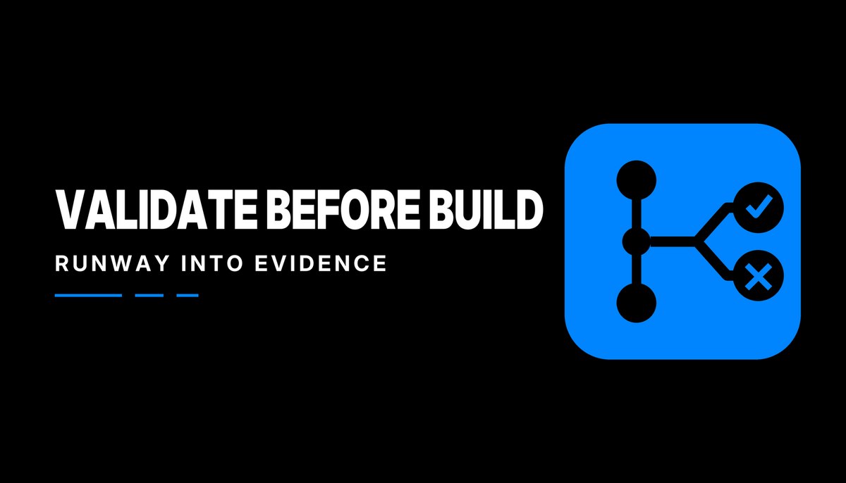 Business Validation Plan for Founders With Limited Runway