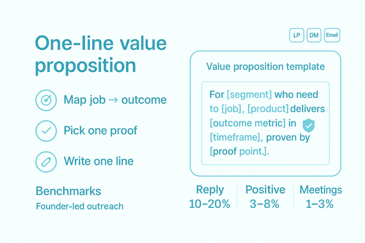 Value proposition for startups: a 30-minute template