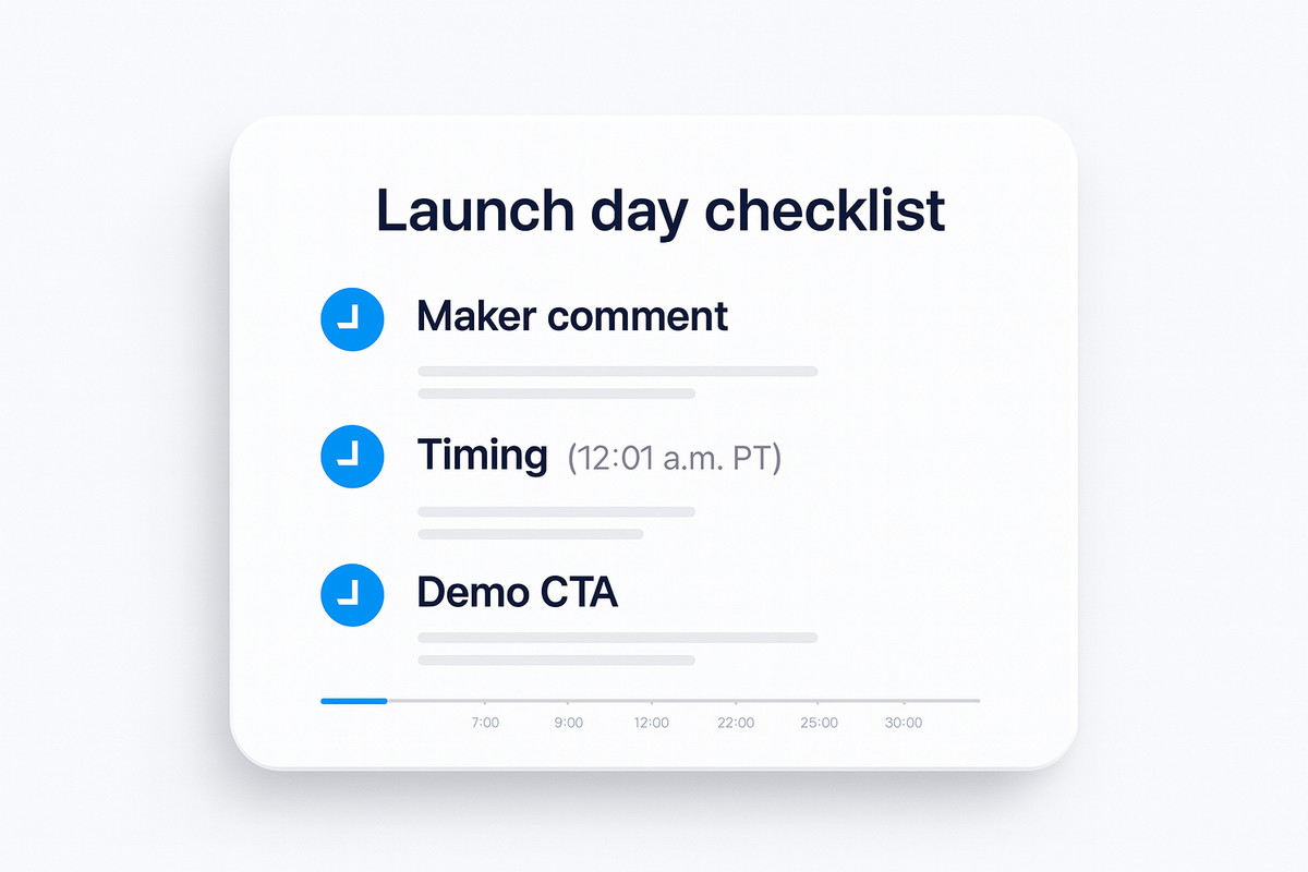 How to get featured on Product Hunt: playbook + examples
