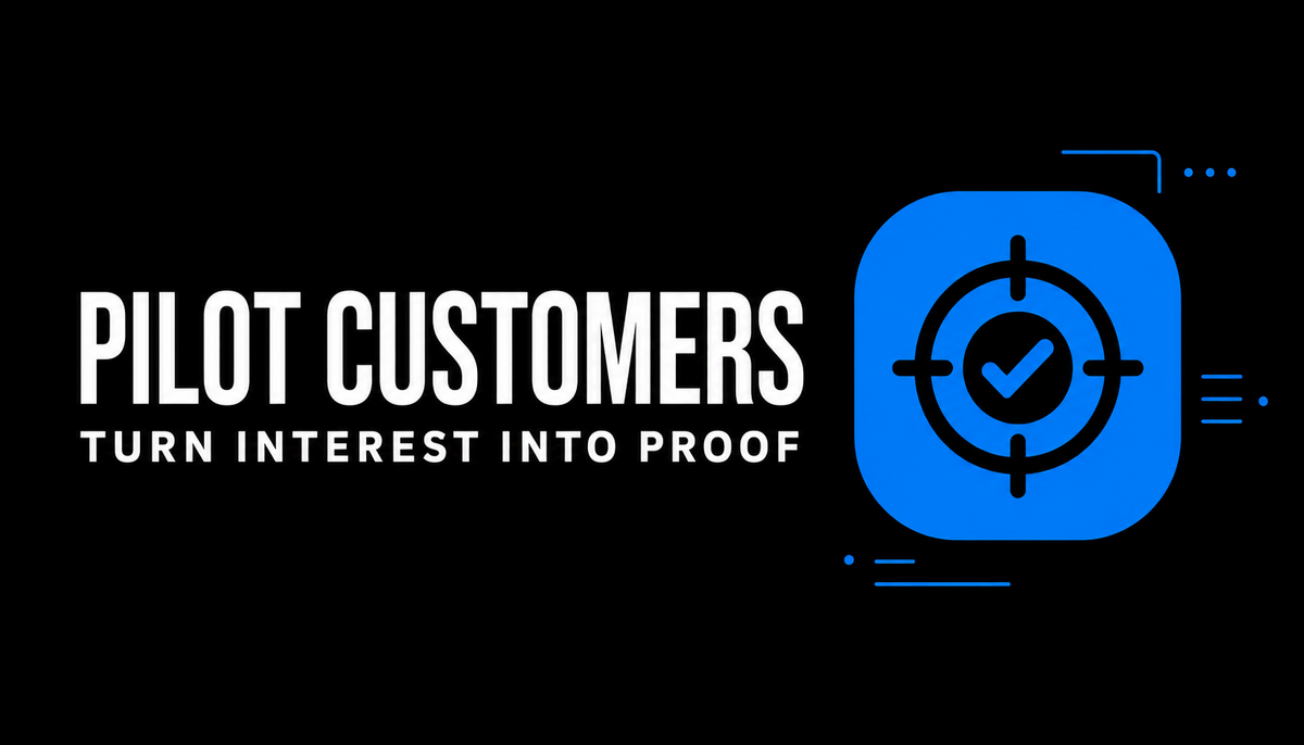 How to Get Pilot Customers for a B2B Startup